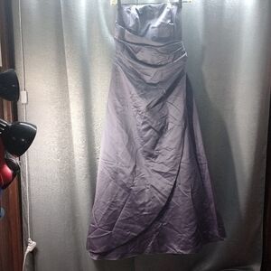 Lavender Strapless Gown